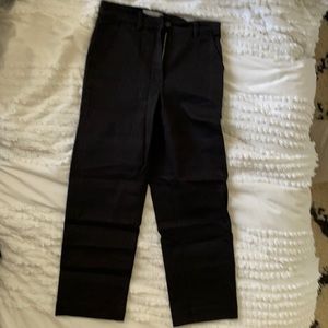 Everlane Black Straight Leg Crops Size 2